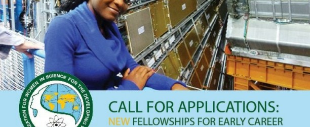 Early Career Fellowships for Women Scientists in Developing Countries